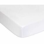 Domiva Set 2 lenzuola con angoli - 60 x 120 cm - Jersey - Bianco/Ciottoli - immagine 2
