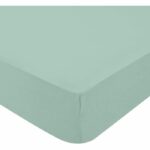 Domiva Set 2 lenzuola con angoli - 60 x 120 cm - Jersey - Bianco/Grigio verde - immagine 3
