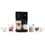 Macchina per caffè espresso automatica con macinacaffè - DOMO - DO743K - 1350 W - 19 bar - 125 g caffè - Nero - immagine 3