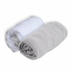 SOFT NID Lotto 1 Alese + 1 Lenzuolo con angoli - 70 X 140 Cm - Perla