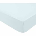 DOMIVA Lenzuolo con angoli Light jersey - 130 g / m² - 70 x 140 cm - Blu - immagine 2