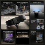Robot aspirapolvere DREAME X50 Ultra Complete con dock - Evitamento ostacoli tramite IA e navigazione a 360° - Potenza 20.000 Pa - immagine 2