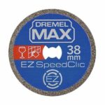 Dremel Max S545 EZ SpeedClic Lama diamantata ad alta resistenza - ø38mm materiali duri