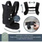 Marsupio regolabile 3-1 - DREAMBABY - JOURNEY - Comodo e versatile - Da neonato a bambino fino a 15 kg - Nero - immagine 3