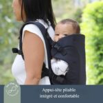 Marsupio regolabile 3-1 - DREAMBABY - JOURNEY - Comodo e versatile - Da neonato a bambino fino a 15 kg - Nero - immagine 5