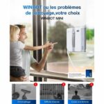 ECOVACS WINBOT Mini - Robot lavavetri - Design compatto - Doppi ugelli con spruzzo a ultrasuoni - immagine 2
