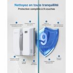 ECOVACS WINBOT Mini - Robot lavavetri - Design compatto - Doppi ugelli con spruzzo a ultrasuoni - immagine 6