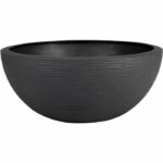 EDA PLASTIQUE - Vaso lavabo Graphit'Up Ø 40 - 14,9L - Grigio antracite