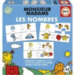 Gioco didattico - EDUCA - Monsieur Madame - Numeri
