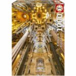 Interno della Sagrada Familia - puzzle di 1000 pezzi