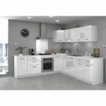 Base cucina START L 40 cm - Bianco lucido - immagine 2