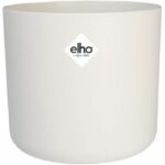 Pot di fiori rotondi B.For - Plastica - Ø25 - bianco