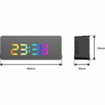 Sveglia LED RGB - EVOOM - SPECCHIO - immagine 2