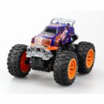 Auto telecomandata - EXOST - Phantom Force 1:16 - 10 km/h - 28 -5 cm - viola e arancione - 5 anni - immagine 3