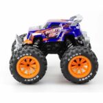 Auto telecomandata - EXOST - Phantom Force 1:16 - 10 km/h - 28 -5 cm - viola e arancione - 5 anni - immagine 4