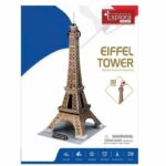 Puzzle 3D - All Eiffel - Gioco di costruzioni - EXPLORA - 39 pezzi - Dai 5 anni - immagine 3