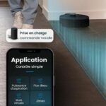 EZIclean I-BOT Z6 MAX - Aspirapolvere e robot lavapavimenti connessi 150 min - 2 kPa - 0,43 L - Nero - immagine 3