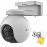 Telecamera esterna motorizzata - EZVIZ - HB8 2K - Batteria 10400mAh - Visione notturna a colori - Rilevamento AI - 360° - immagine 5