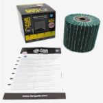 FARTOOLS Spazzola in fibra sintetica e lame abrasive Ø120mm / L100mm - immagine 3
