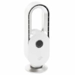 Ventilatore da tavolo senza pale - FARELEK - SILENT-AIR ARCH - 45W - Bianco e argento - 3 velocità