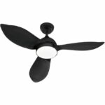 Corsica bianca - Ø116 cm ventilatore a soffitto da 70 W + illuminazione a LED
