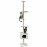 KERBL - FERDI Tiragraffi - 38 x 38 x 240 a 260 cm - Bianco - Sisal - immagine 2