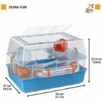 Gabbia - FERPLAST - DUNA FUN - 55 x 47 x 37,5 cm - Blu - immagine 2