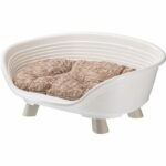 Cesto - FERPLAST - TRONO 4 - Con cuscino relax - Bianco - immagine 2
