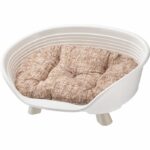 Cesto - FERPLAST - TRONO 4 - Con cuscino relax - Bianco - immagine 5