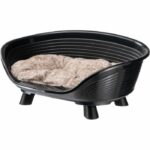 Cesto - FERPLAST - TRONO 4 - Con cuscino relax - Nero - immagine 2