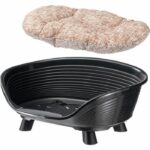 Cesto - FERPLAST - TRONO 4 - Con cuscino relax - Nero - immagine 3