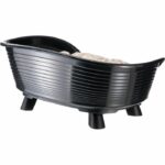 Cesto - FERPLAST - TRONO 4 - Con cuscino relax - Nero - immagine 4