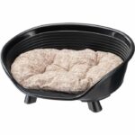 Cesto - FERPLAST - TRONO 4 - Con cuscino relax - Nero - immagine 5