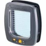 Gattaiola - FERPLAST - Swing 9 - 26,2 x 10,2 x h 31,2 cm - Grigio
