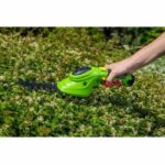Forbici elettriche a batteria Fieldmann FZN 4101-A e mini tagliasiepi - immagine 3
