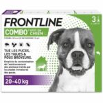 FRONTLINE 3 Pipette antiparassitarie COMBO Cane - 20-40 kg - Pulci, zecche, pidocchi masticatori