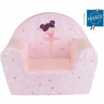 FUN HOUSE Poltrona Dancer Ballerina Club - L.52 x P.33 x H.42 cm - Per bambini origine francese garantita