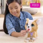 Gioco interattivo - FURREAL FRIENDS - My Popo Friend 23 cm - Animale interattivo con guinzaglio, dolcetti e pala - immagine 3