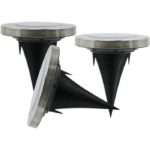 GALIX Lotto di 3 faretti da incasso in acciaio inossidabile - 0,07 w - immagine 3