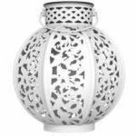 Lanterna in metallo vintage beige 10 lumens h17cm - galix - immagine 2