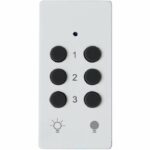 Kit 3 prese telecomandate + Telecomando - GAO - 230 V - Bianco