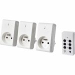 Kit 3 prese telecomandate + Telecomando - GAO - 230 V - Bianco - immagine 3