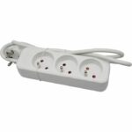Unità domestica - GAO - 3 prese 2P+T - Con protezione bambini, conforme NF