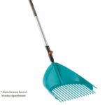 GARDENA Combisystem 3 in 1 Shovel Rake - Black and Blue - immagine 2