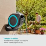 GARDENA RollUp M avvolgitubo da parete 20 m bordo blu - immagine 4