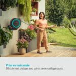 GARDENA RollUp M avvolgitubo da parete 20 m bordo blu - immagine 6