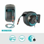GARDENA Avvolgitubo automatico da parete RollUp XL 35 m con bordo bianco - immagine 2
