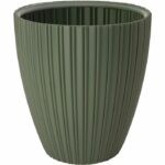 Vaso per fiori - Garden ID - Fancy - 40 x 42 cm - Per giardino, balconi o interni - Verde lime