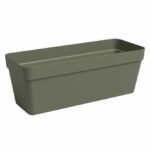 Giardiniera - ARTEVASI - Capri - Plastica - Rettangolare - Verde secco - 12,5 l
