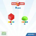 Blocchi magnetici - GEOMAG - Magicube 061 - 8 pezzi - Impilabili - Plastica riciclata - immagine 2